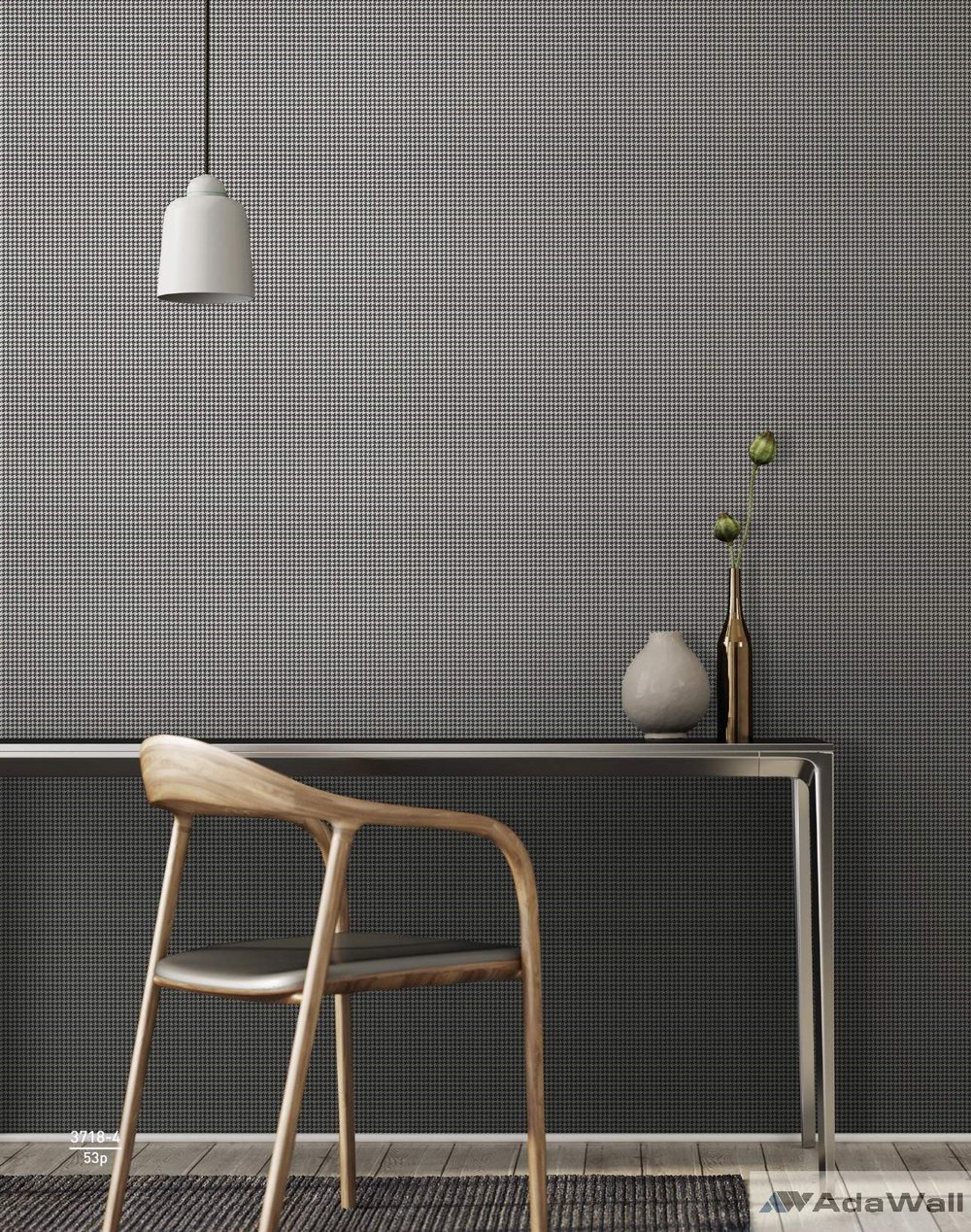 Adawall Alfa Çizgili Duvar Kağıdı 3718-4