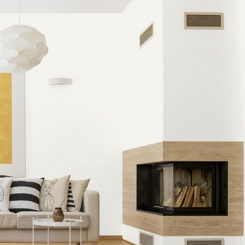 Adawall Dante 1404-1 Beyaz Düz Dokulu Duvar Kağıdı