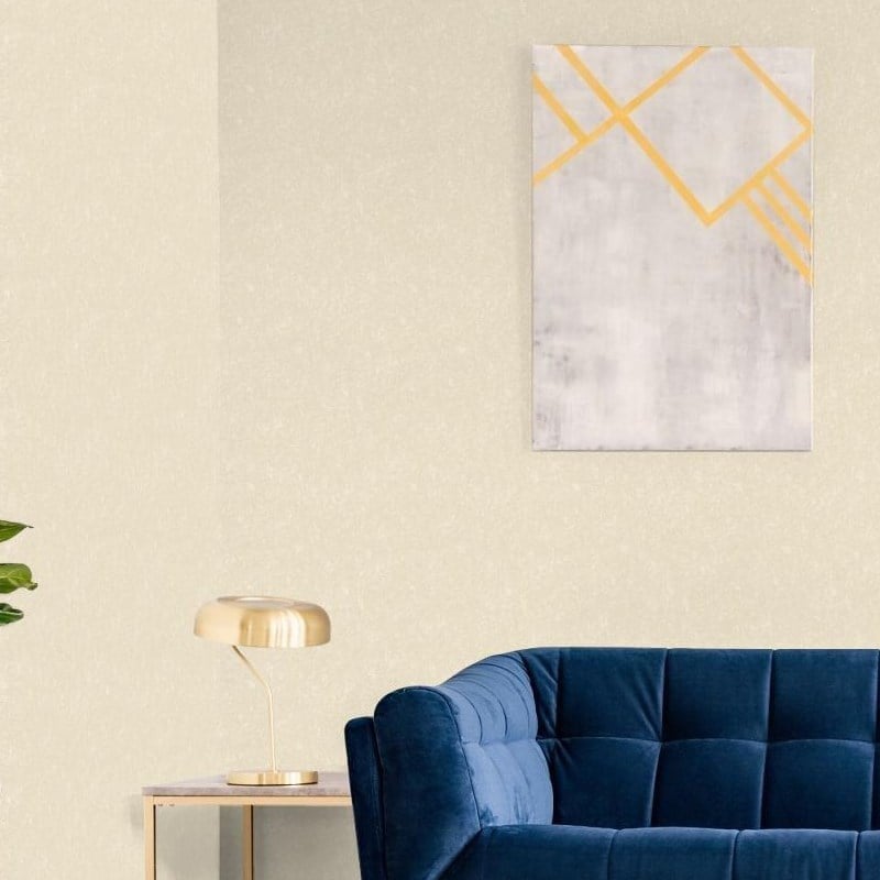 Adawall Dante 1408-2 Krem Bej Düz Dokulu Duvar Kağıdı