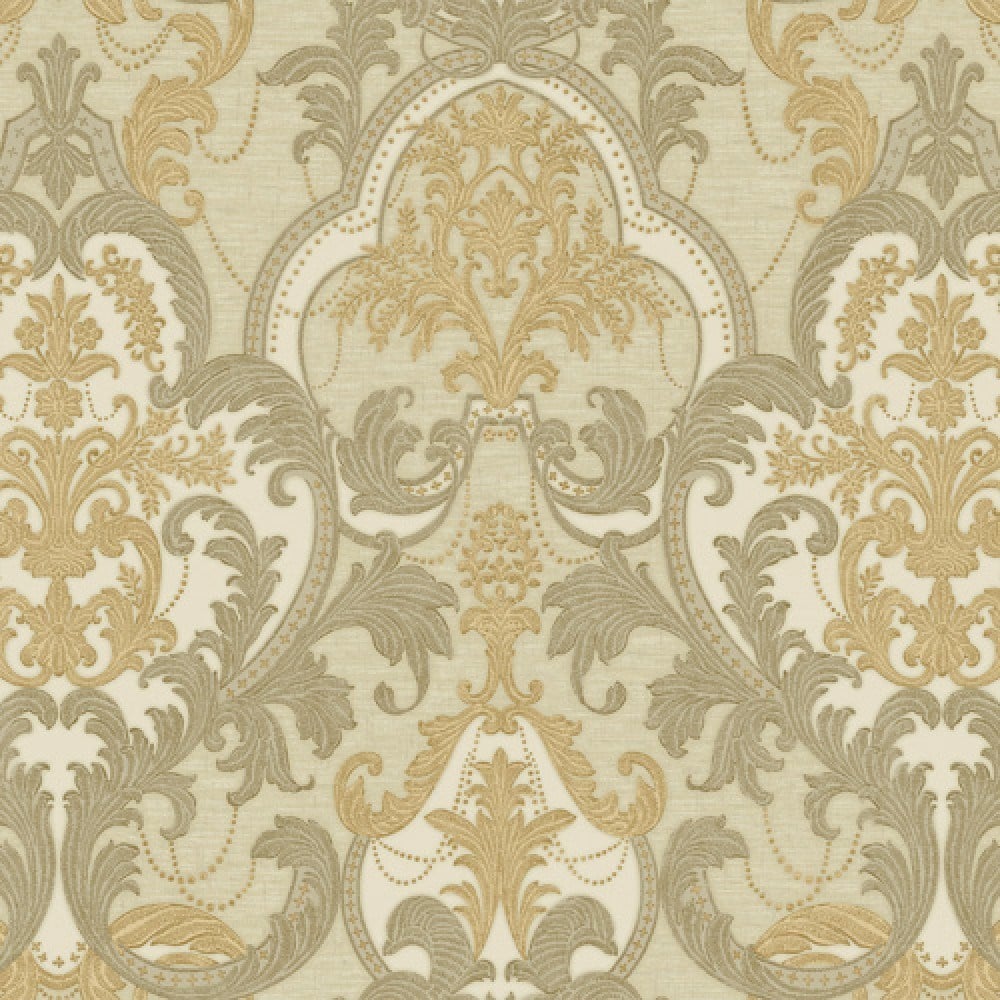 Adawall Ephes 1002-5 Damask Büyük, Simli Duvar Kağıdı 10M²