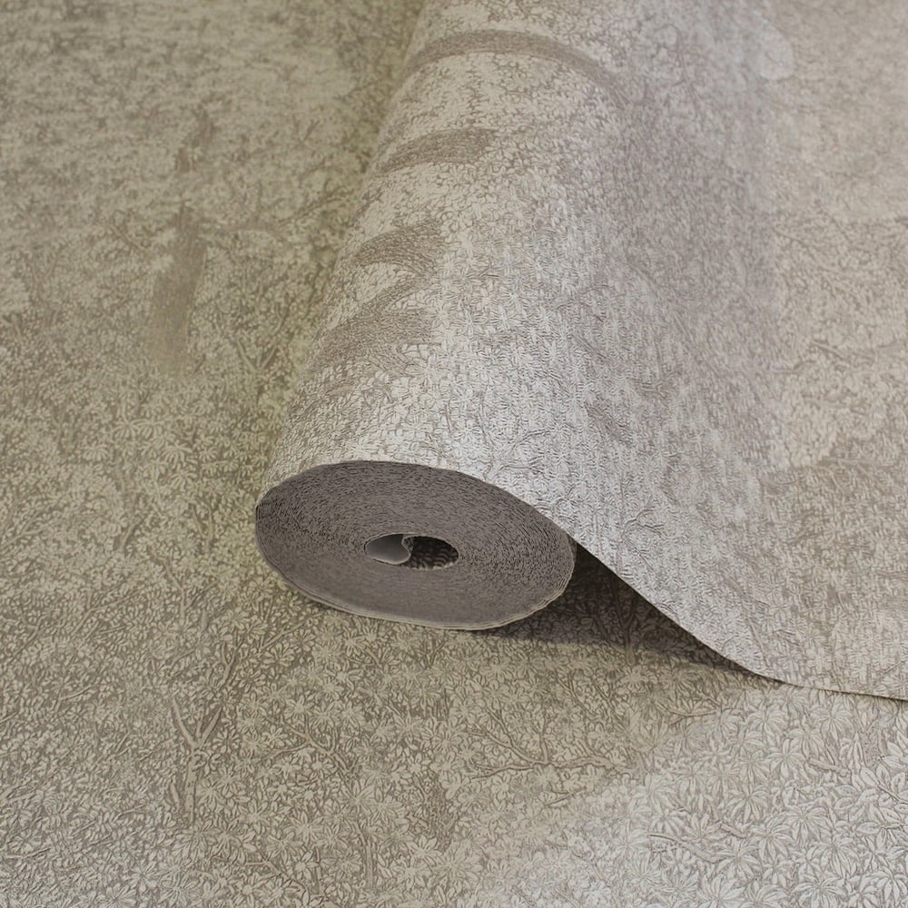 Adawall Icon 24107-1 Açık Gri Desenli Modern Duvar Kağıdı