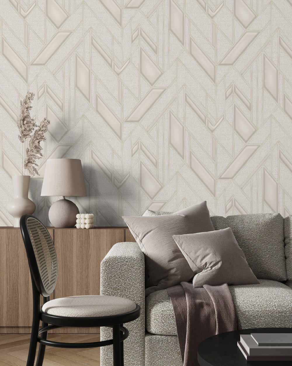 Adawall Icon 24113-2 3D Geometrik Duvar Kağıdı 16M²