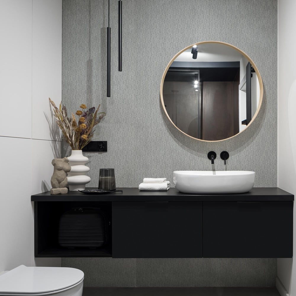 Adawall Omega Geometrik Desenli Duvar Kağıdı 23205-3