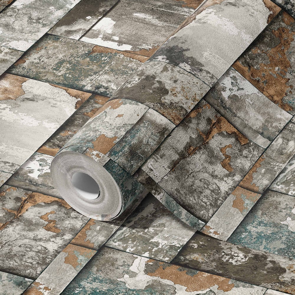 Adawall Roka Taş Desen Duvar Kağıdı 23106-3