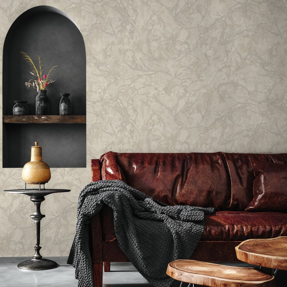 Adawall Vera Mermer Desenli Duvar Kağıdı 1503-2