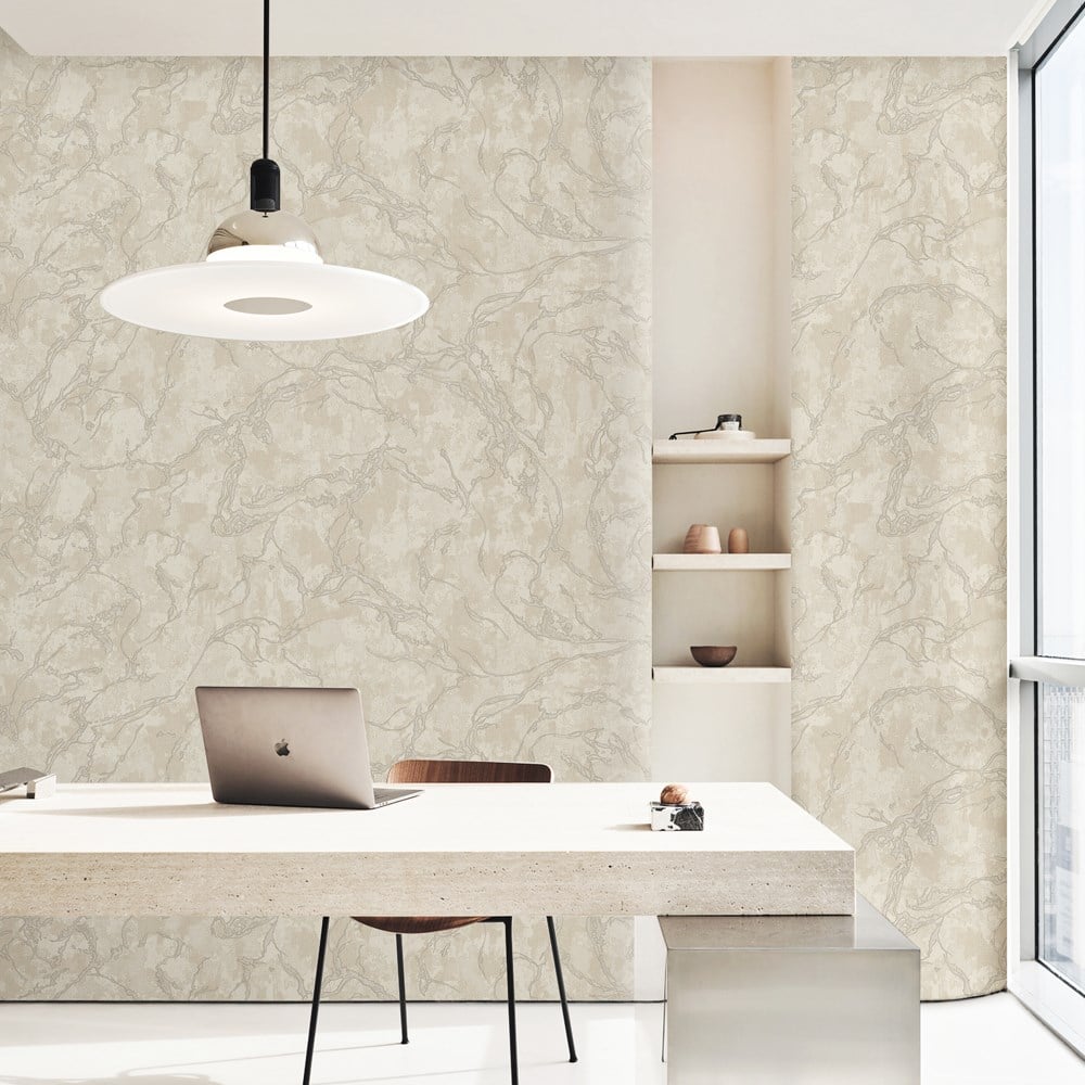 Adawall Vera Mermer Desenli Duvar Kağıdı 1503-2