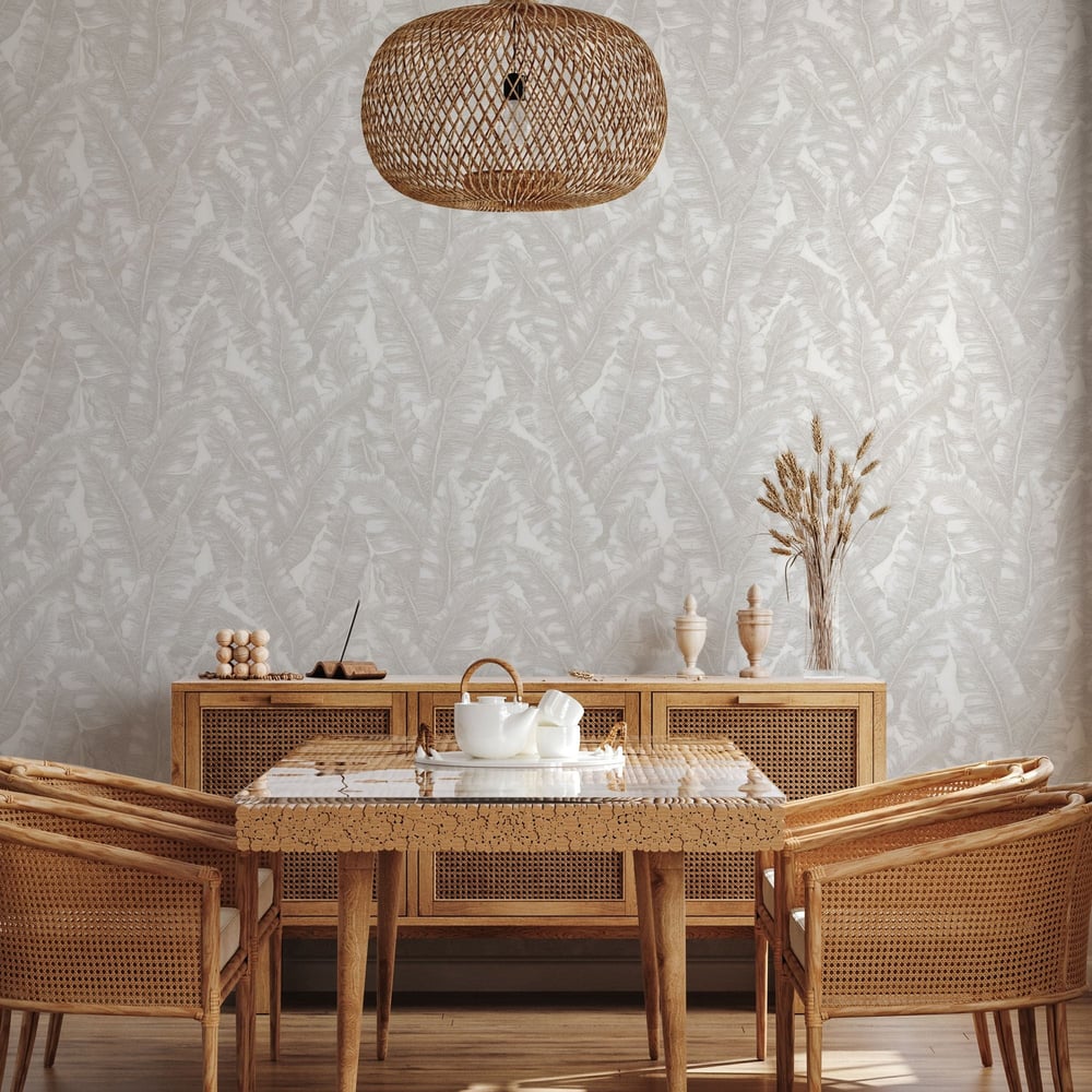 Adawall Vera Koleksiyonu 1507-01 Yaprak Desenli Duvar Kağıdı 16,5 M2
