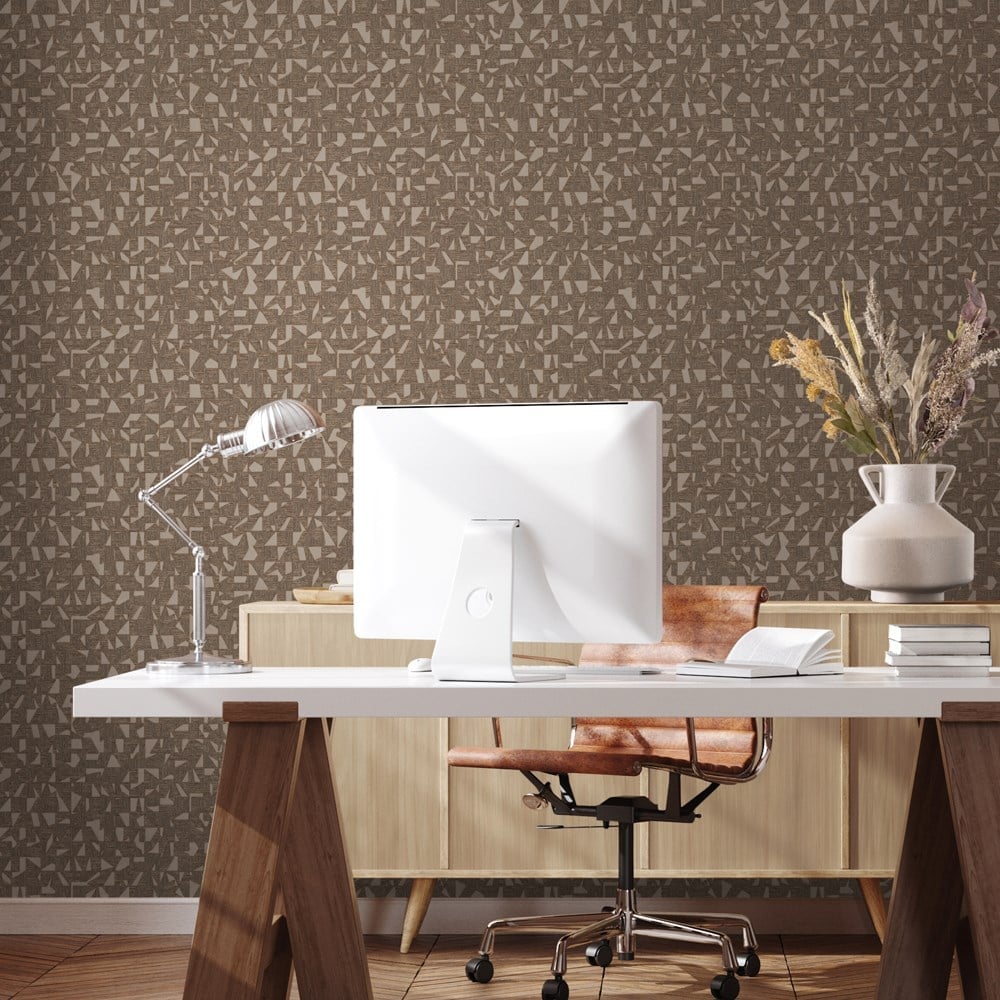 Adawall Vera Koleksiyonu 1512-02 Geometrik Desenli Duvar Kağıdı 16,5 M2