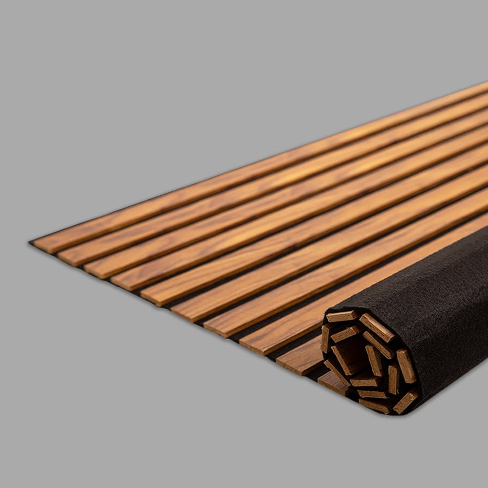 Akustik Ağaç Teak  Akustik Panel En:100 Cm Boy:280: Cm