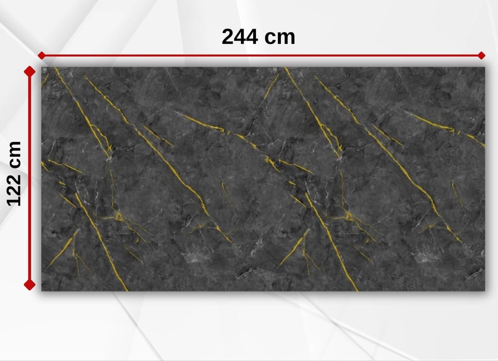 Antrasit Oro PVC Duvar Paneli 