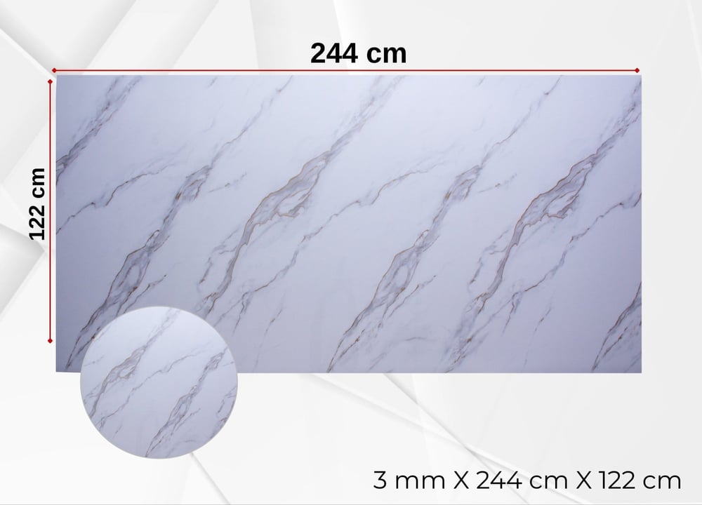 Calacatta Soft Gold PVC Duvar Paneli