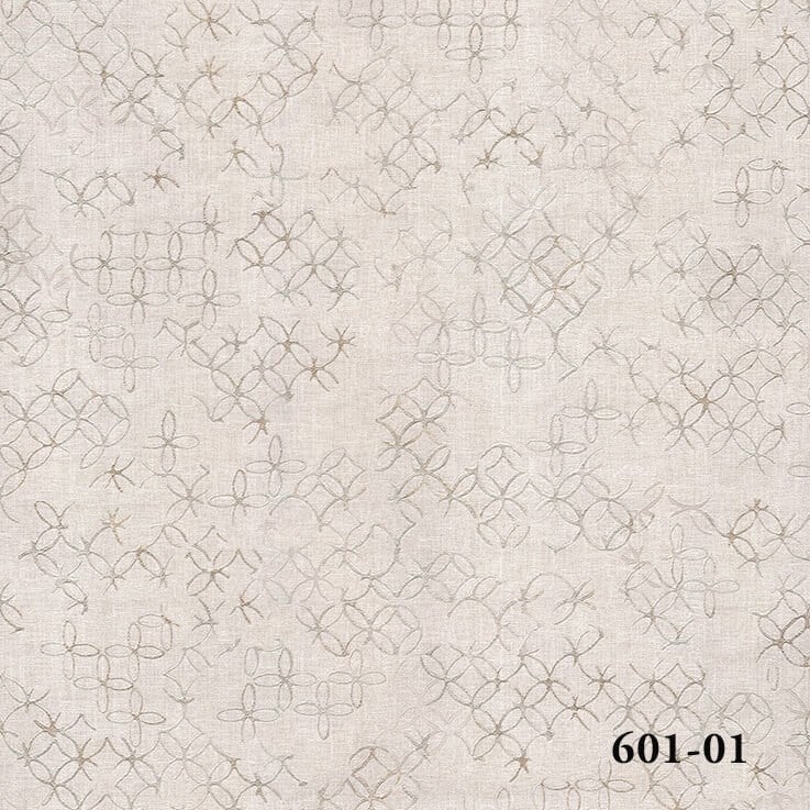 Decowall Salda 606-01 Duvar Kağıdı – 16 m² Krem Geometrik Desen