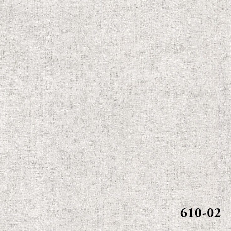 Decowall Salda 610-02 Kırık Beyaz Keten Dokulu Duvar Kağıdı – 16 m²