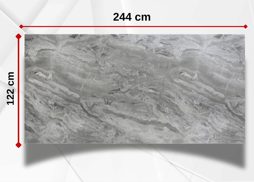 Marmori Grey PVC Duvar Paneli