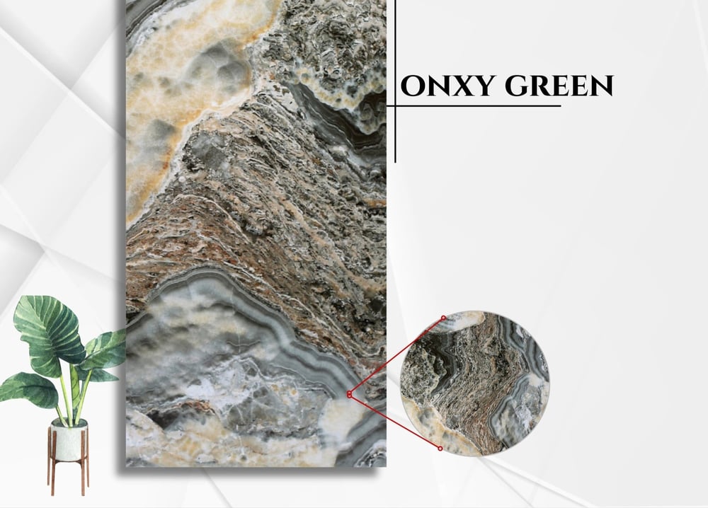 Onxy Green PVC Duvar Paneli