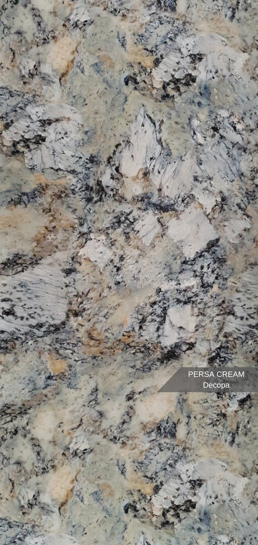 PERSA-CREAM desenli Pvc Duvar Paneli 122*244cm