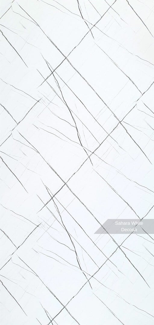 SAHARA-WHİTE mermer desenli Pvc Duvar Paneli 122*244cm