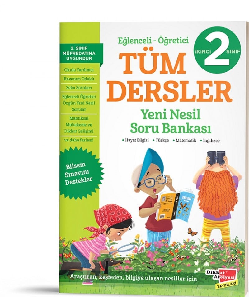 2. Sınıf Tüm Dersler Yeni Nesil Soru Bankası