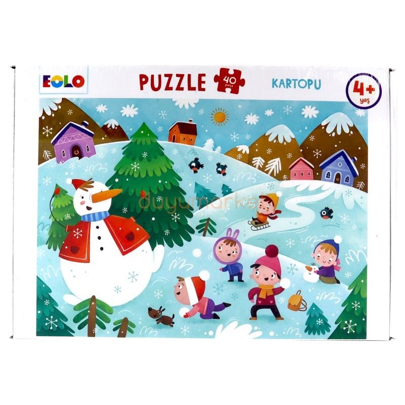 40 Parça Puzzle - Kartopu