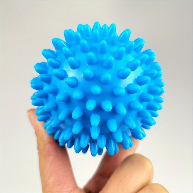 6 Cm Dikenli Duyu Topu Reflexball - Açık Mavi