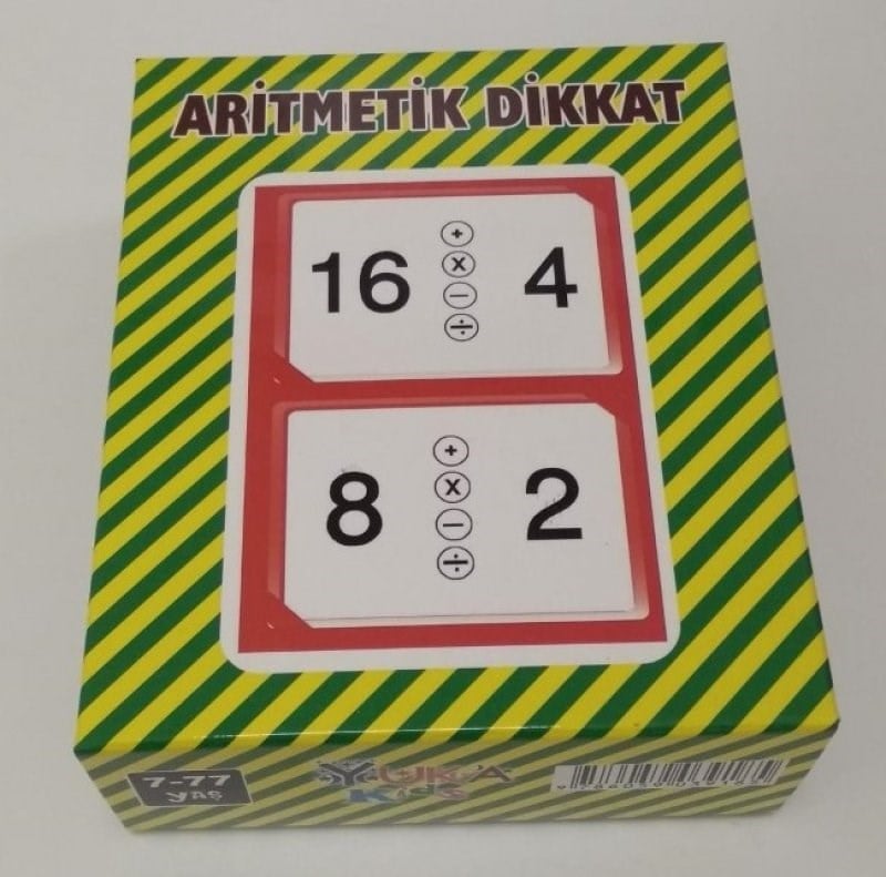 Aritmetik Dikkat Çılgın Sayılarla Dikkat Oyunu 7-77 Yaş