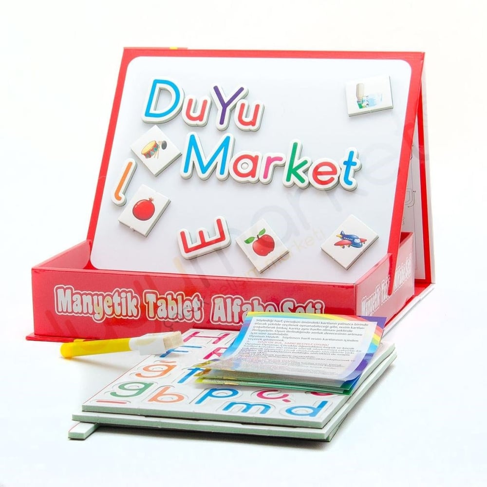 Diytoy Manyetik Tablet - Yazı Tahtası Alfabe