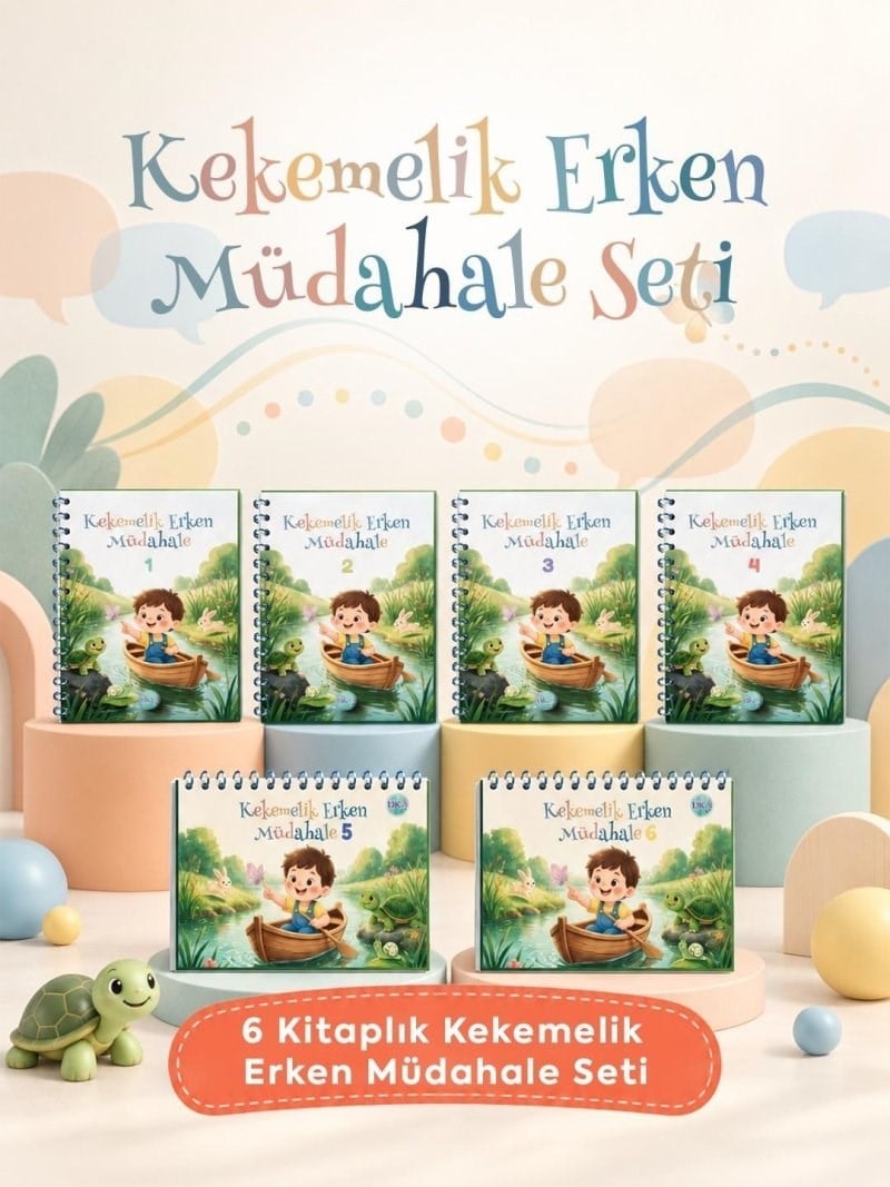 Dka Yayınları 3–7 Yaş Kekemelik Erken Müdahale Seti (6 Kitap)