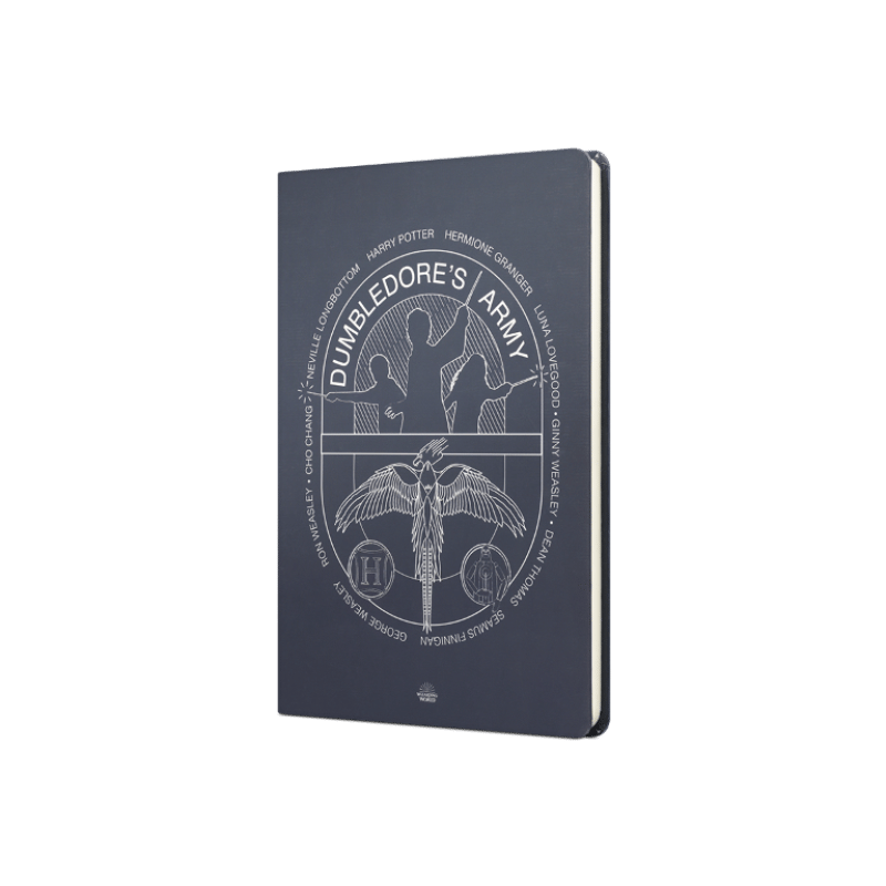 Harry Potter Dumbledors Army Sert Kapak Butik Defter - Çizgili