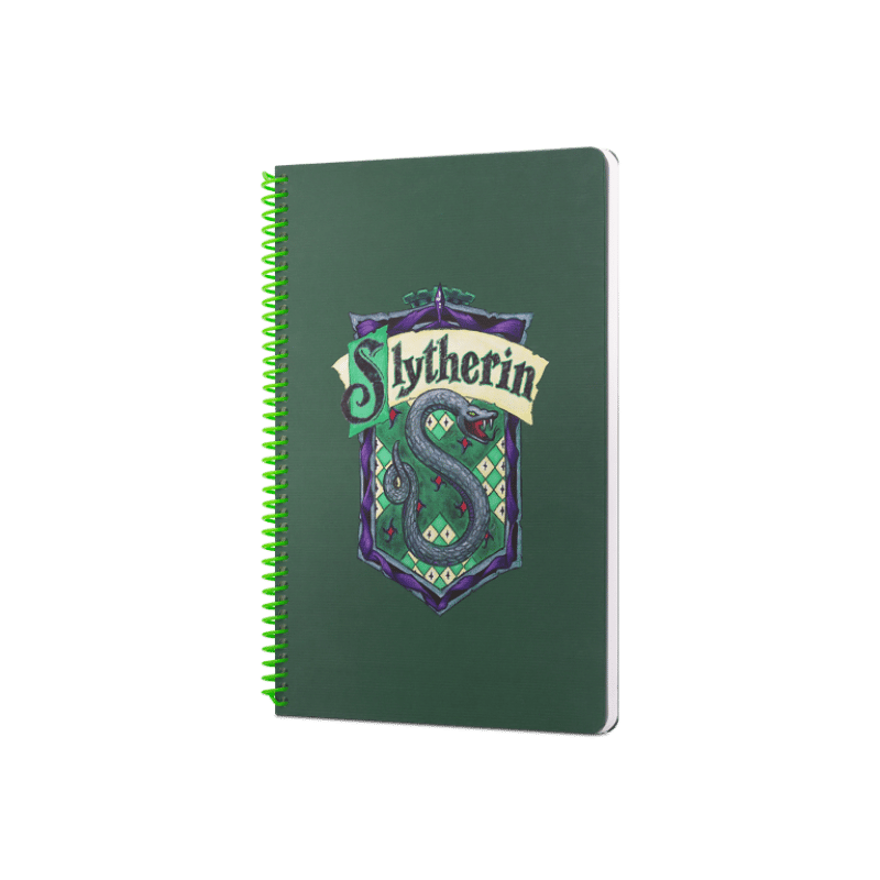 Mabbels Harry Potter Slytherin Spiralli Defter - Çizgili
