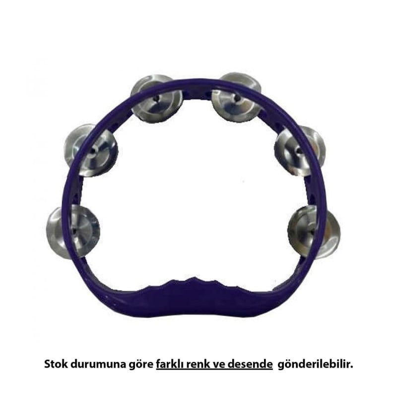 Plastik Saplı Metal Zilli Tef