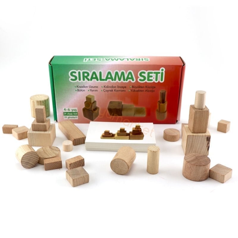 Yuka Sıralama Seti 4-6 Yaş