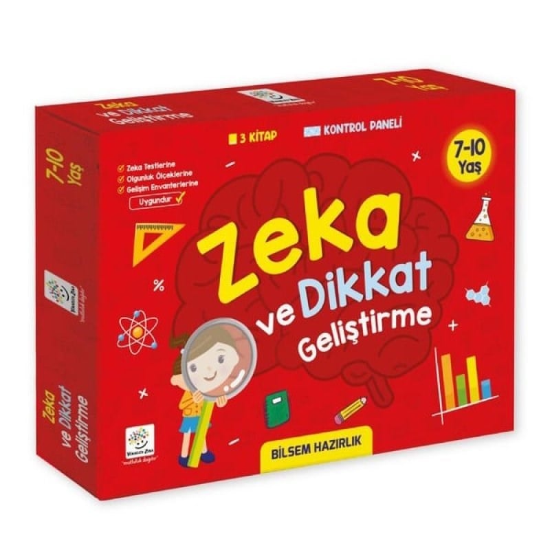 Yükselen Zeka 7-10 Yaş Zeka Ve Dikkat Geliştirme Seti