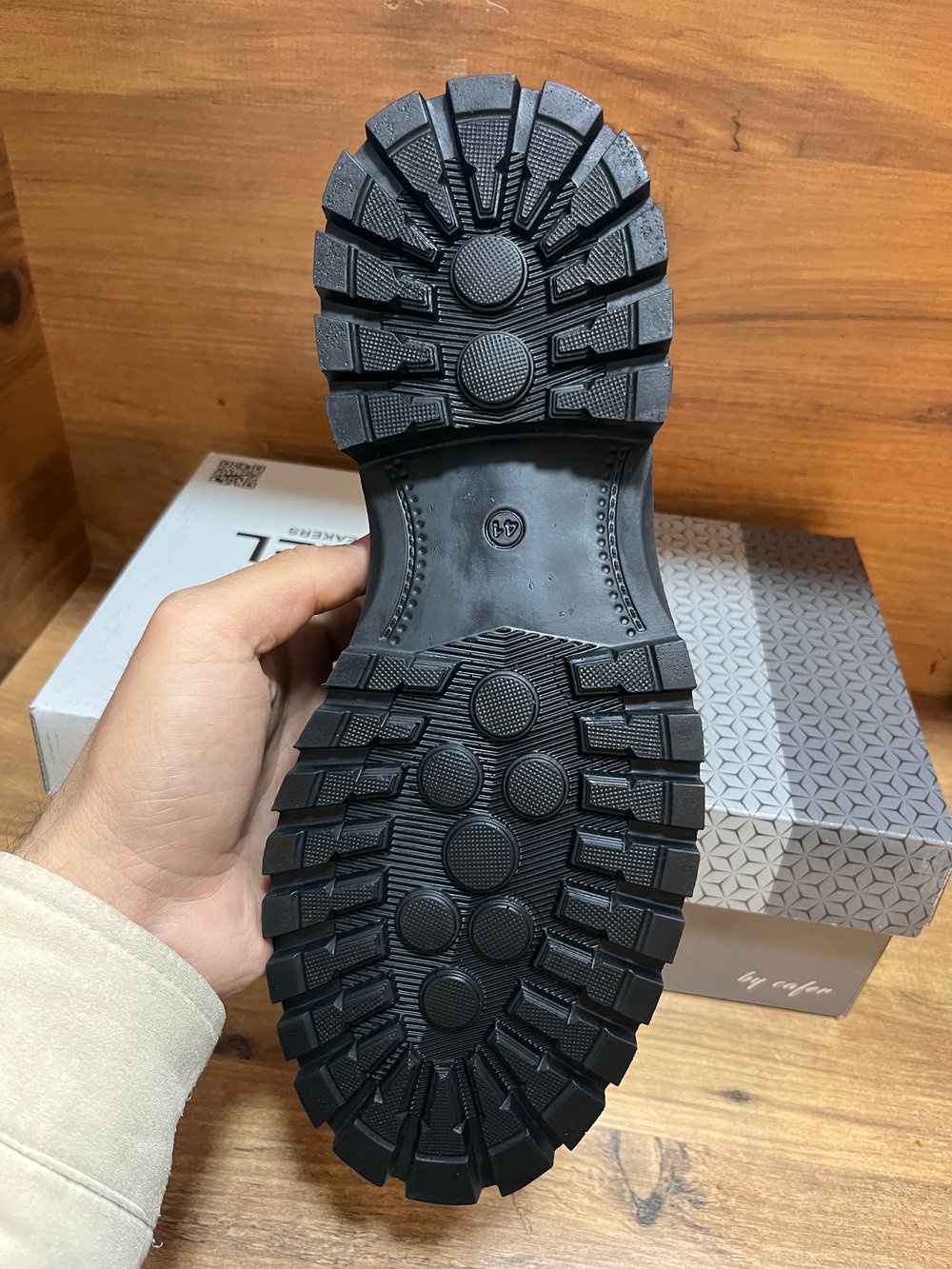 Naturel Yüksek Taban Bağcıksız Erkek Klasik Ayakkabı