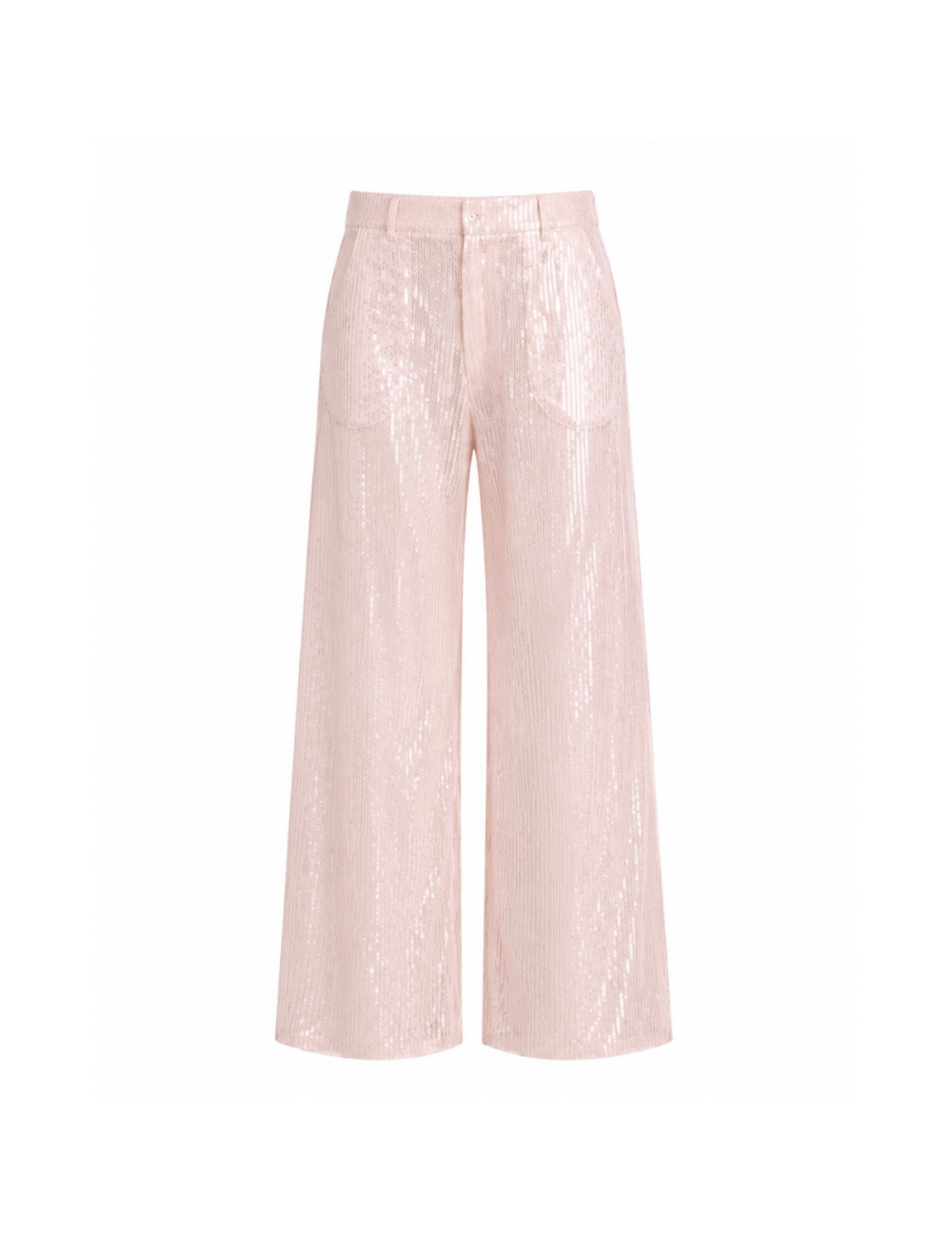 Reverie Wide Leg Sequin Pantolon