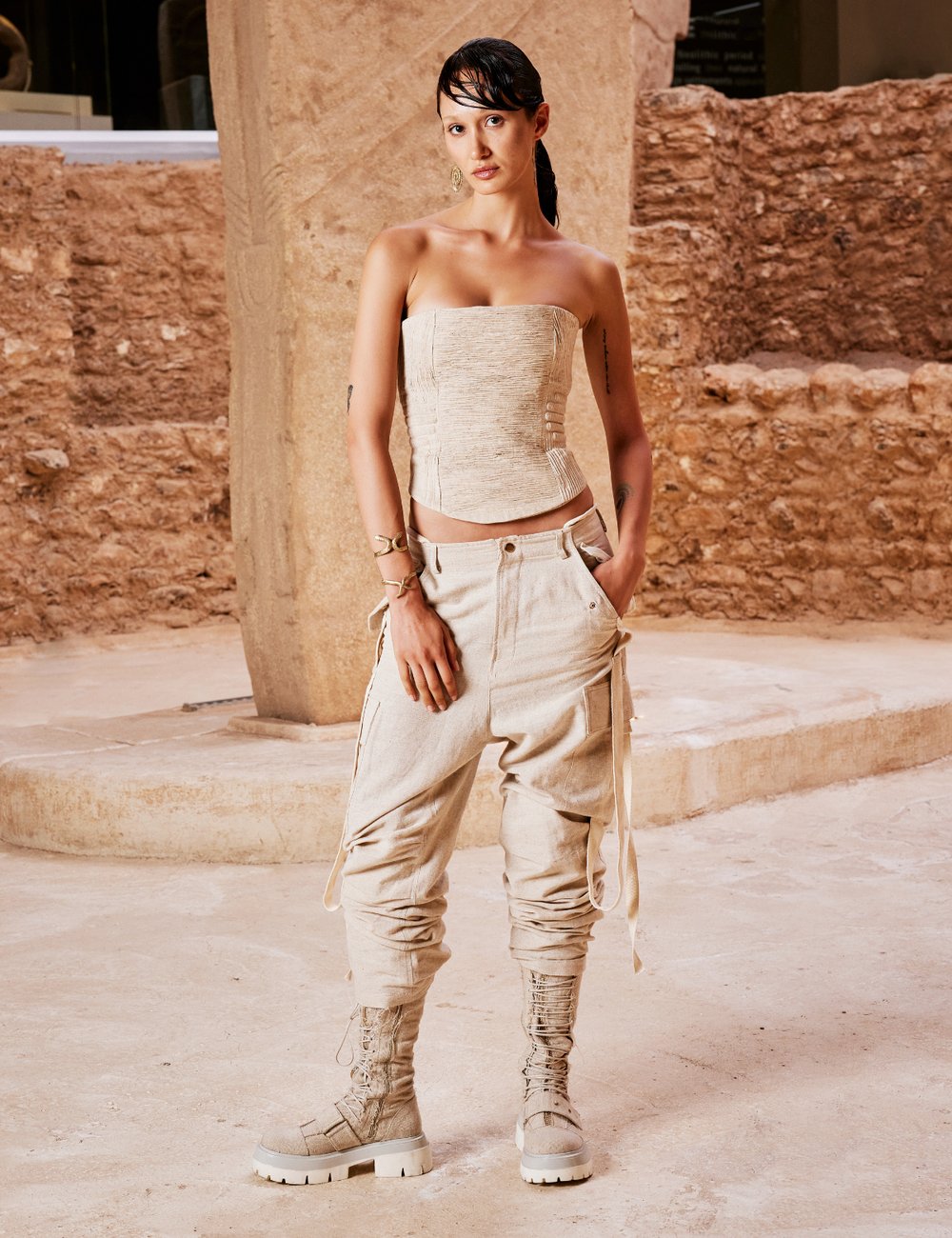 Loana Keten Top