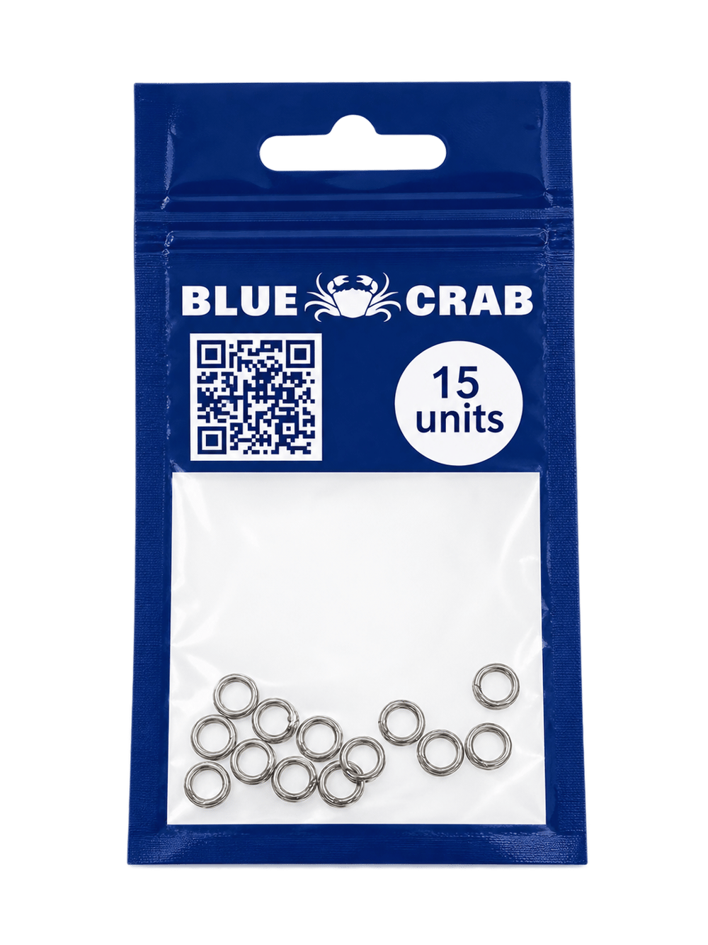 Blue Crab Split Ring +110LB (15 Lİ)