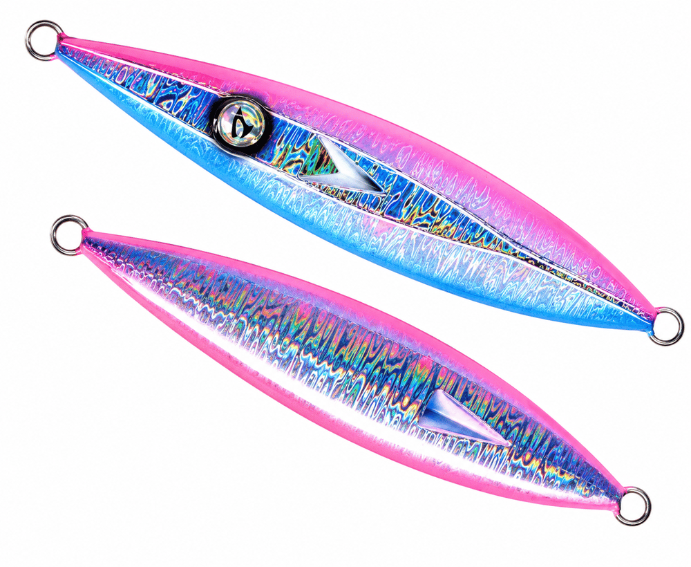 Jigging Master Breathing Devil Eye 150GR #5 Pink Blue Luminous Jig