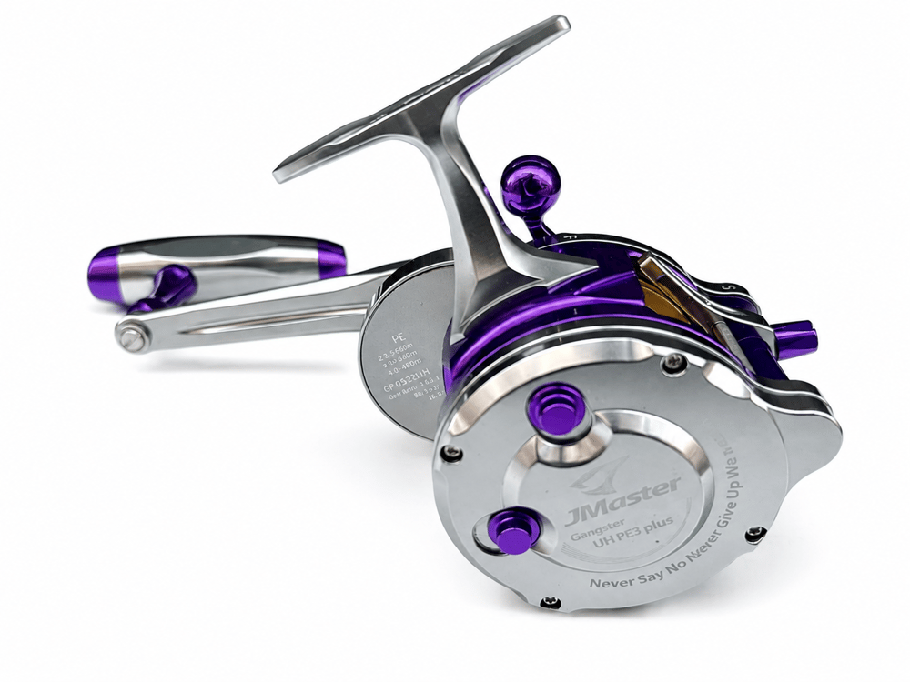Jigging Master Gangster PE3+ Plus Underhead LH Titanium Purple Gold Çıkrık