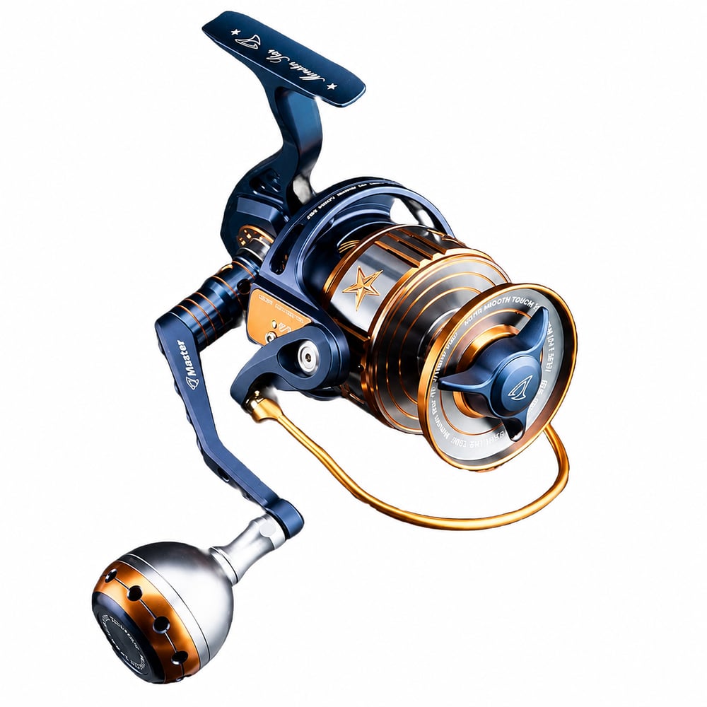Jigging Master Monster Star VIP 5000XH-7000S Navy Blue Titanium Gold Spin Jig Makinesi