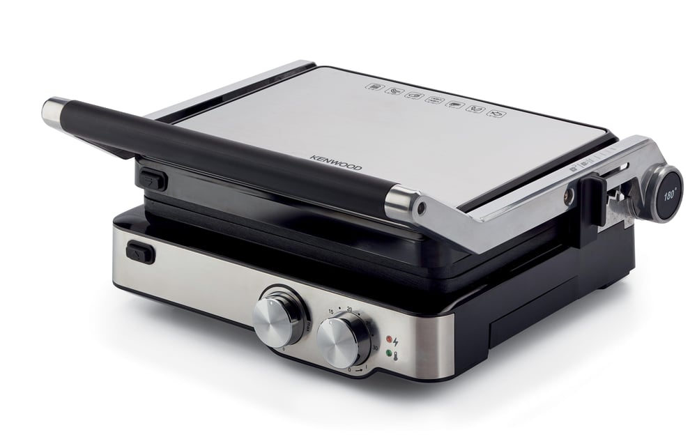Kenwood Çıkarılabilir Plakalı Izgara ve Tost Makinesi Metal HGM80.000SS