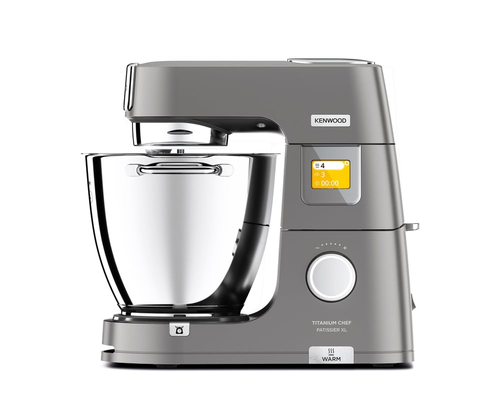 Kenwood Titanium Chef Pattisier XL Isıtma Özellikli 1500 Watt 7L Mutfak Şefi KWL90.004SI