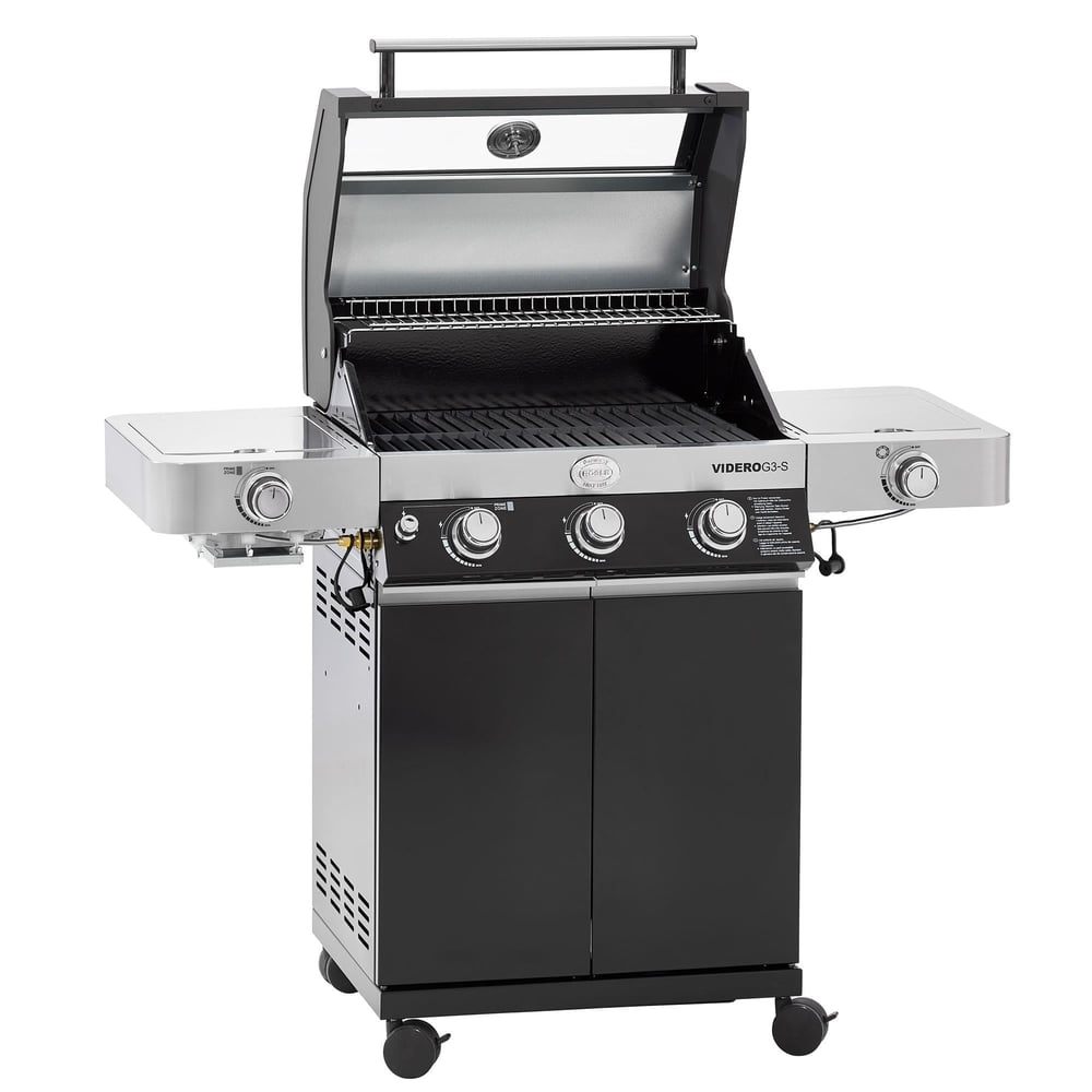Rösle Videro G3-S Vario Gazlı Barbekü İstasyonu Siyah 25530
