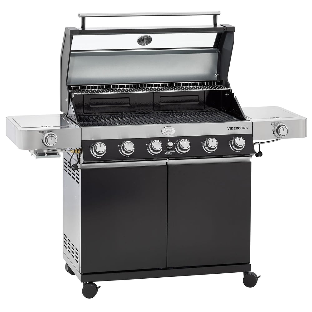 Rösle Videro G6-S Vario Gazlı Barbekü İstasyonu Siyah 25532