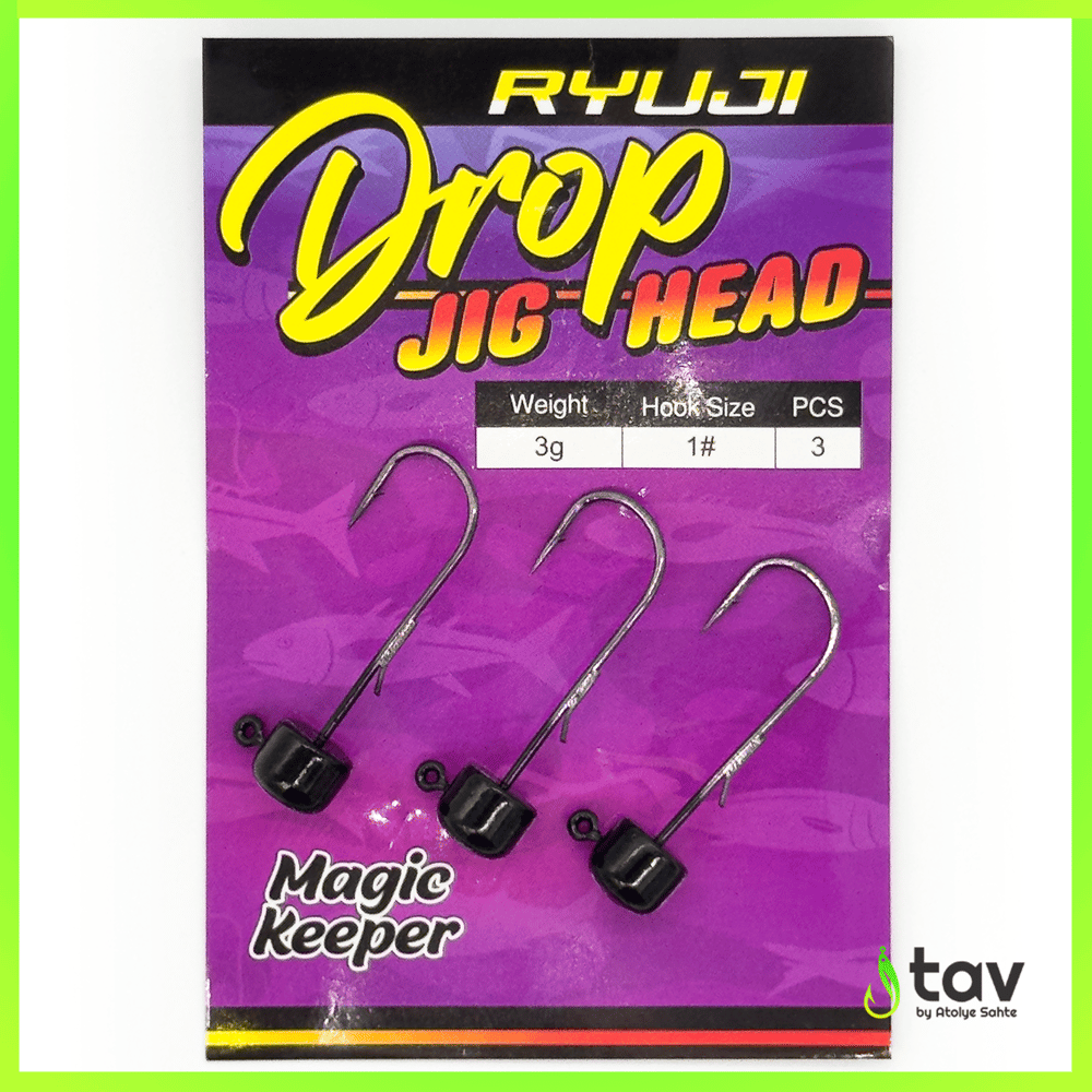 Drop Jighead Black