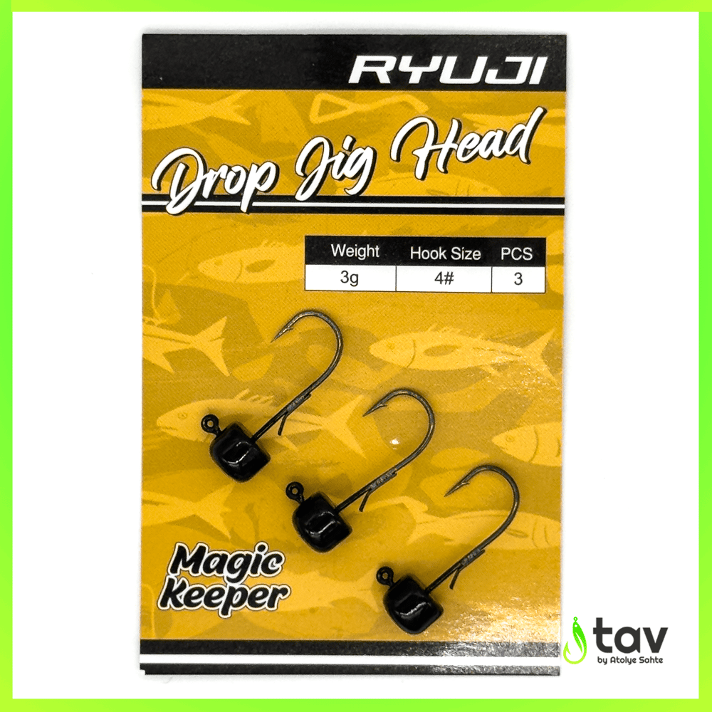 Drop Jighead Black