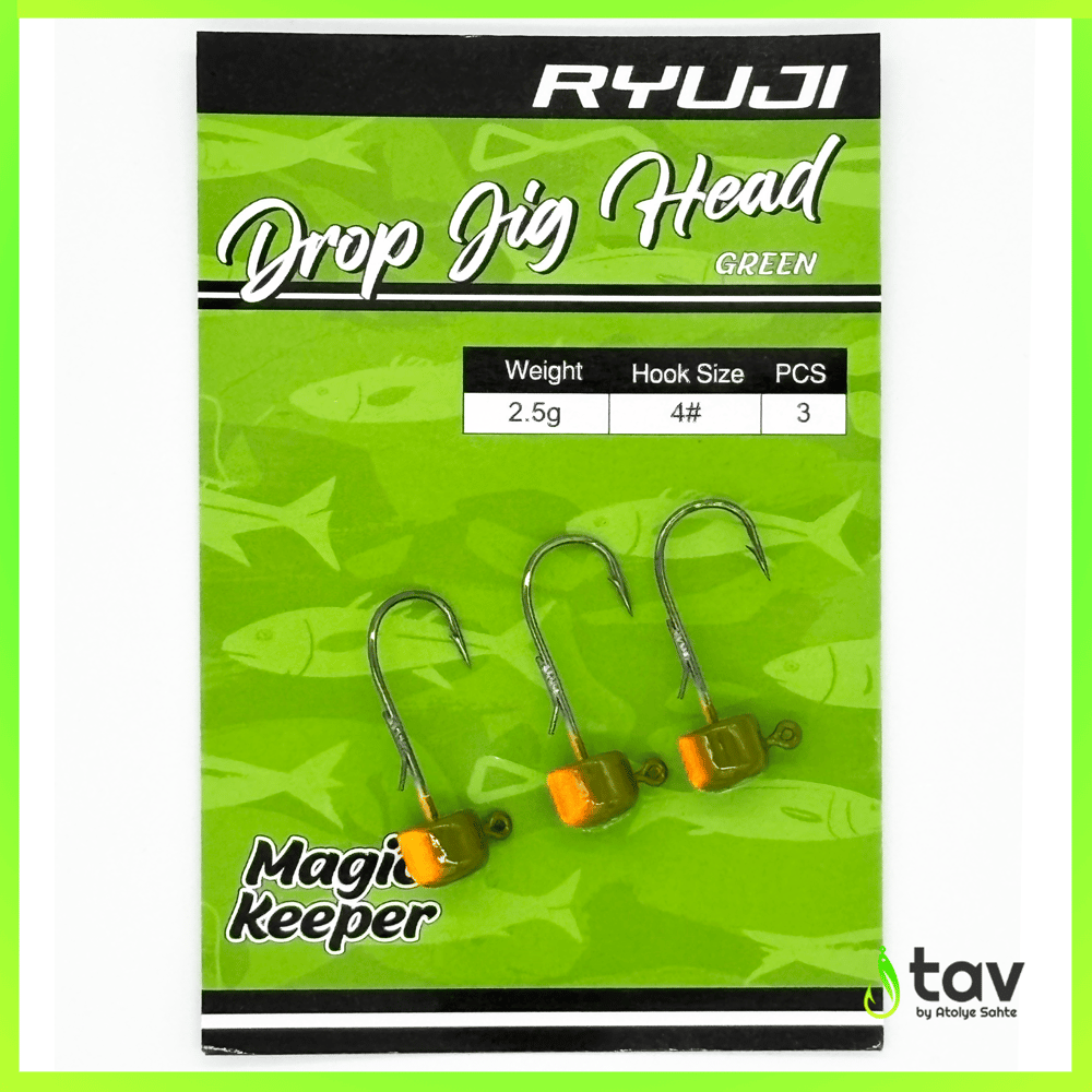 Drop Jighead Green UV