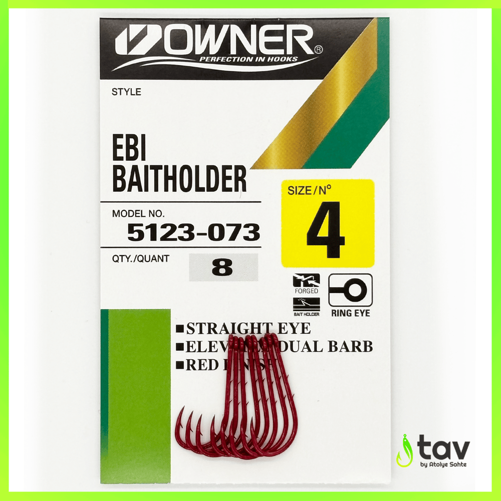 Owner 5123 Ebi Baitholder Red Hook
