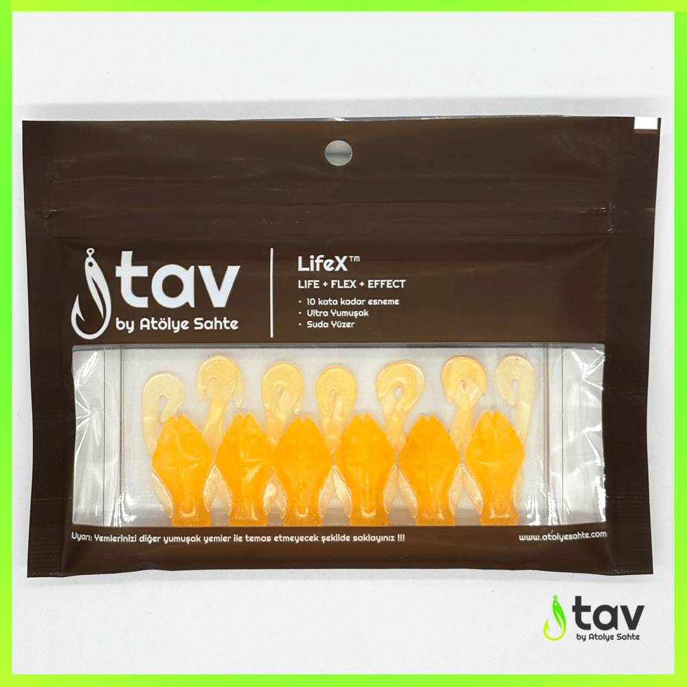 TAV Özel Seri LifeX™ BÖCEK 40mm Ghost Honey UV Glow 6lı paket