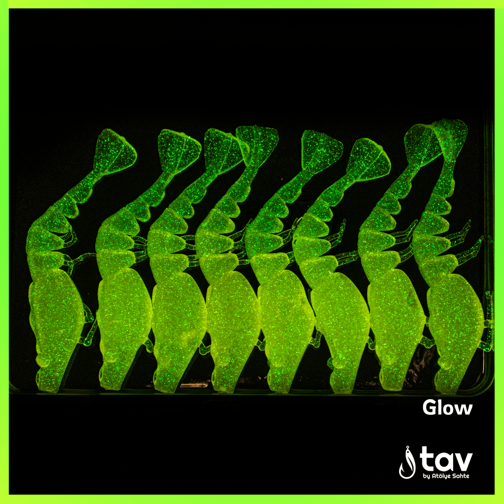 TAV Özel Seri LifeX™ TEKE 55mm GHOST HONEY UV Glow 8li Paket