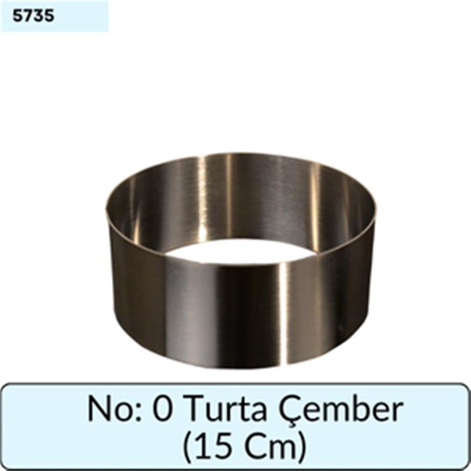 0 No Turta Çember (15 Cm)